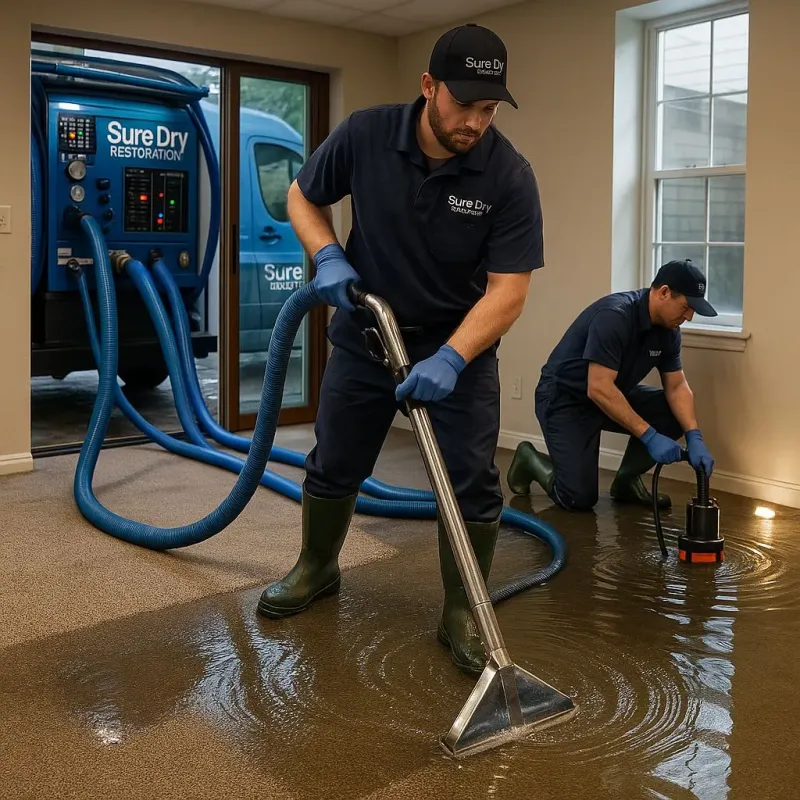 Water Extraction and Removal process in Fair Haven, VT